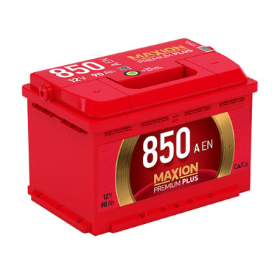 Акумулятор Maxion 90Аh 850А Premium Plus R+ (правий +)  (ISTA, Україна)