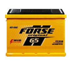 Акумулятор FORSE 65Ah 640A R+ (правий +) (ISTA)