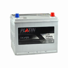 Акумулятор PLATIN 75Ah 750A R+ Silver Asia SMF