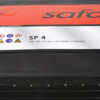 Акумулятор SAFA Platino Truck 225Ah 1150A L+ (лівий +)