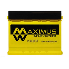 Акумулятор MAXIMUS 65Ah 650A L+ (лівий +) MF L2