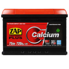Акумулятор ZAP Plus 75Ah 720A R+ (правий +) 575 20