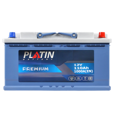 Акумулятор PLATIN 110Ah 1000A Premium R+  (правий +) MF L5