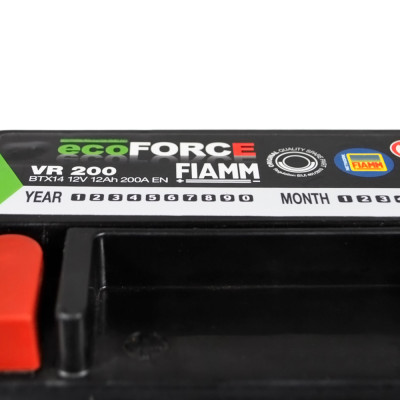 Акумулятор FIAMM AGM 12Аh 200А Ecoforce L+ (лівий +) Акумулятор FIAMM AGM 12Аh 200А Ecoforce L+ (лівий +)
