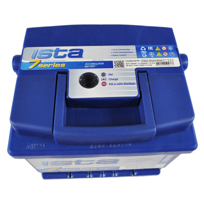 Аккумулятор ISTA 52Ah 510A 7 Series R+ h=175 (L2B)