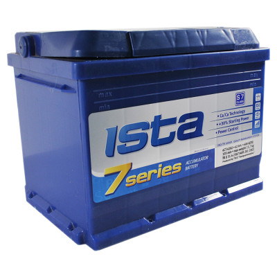 Аккумулятор ISTA 62Ah 600A 7 Series R+ (L2)