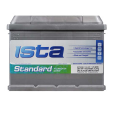 Акумулятор ISTA 63 Аh Standard R+ (L2)