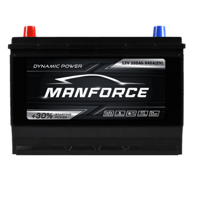 Акумулятор MANFORСE Asia smf (N70) 105Ah 940A L+