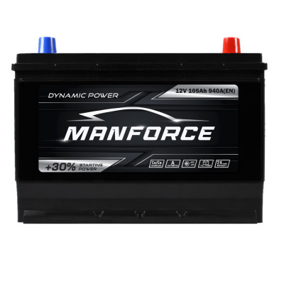 Акумулятор MANFORСE Asia smf (N70) 105Ah 940A R+