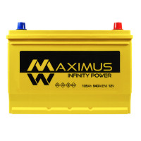 Аккумулятор MAXIMUS 105Ah 940A R+ Asia smf (N70)