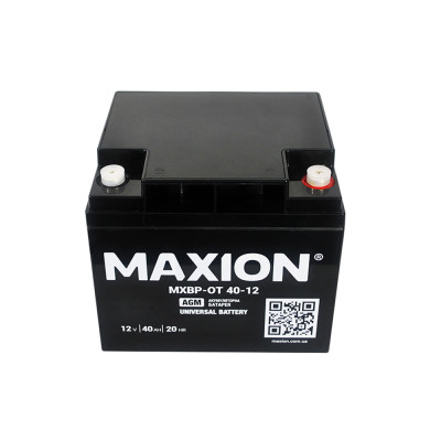 Акумулятор AGM 12V 40Ah MAXION MXBP OT 40 - 12 для UPS та ДЖБ