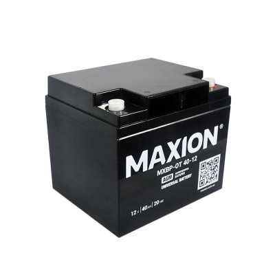 Акумулятор AGM 12V 40Ah MAXION MXBP OT 40 - 12 для UPS та ДЖБ