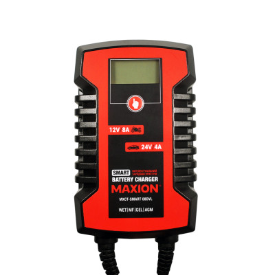 Інтелектуальний зарядний пристрій MAXION SMART HFGP08DVL (12/24V, 4/8A)