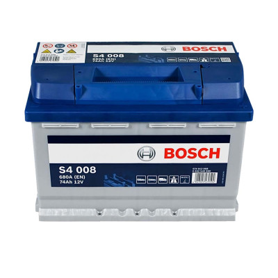 Акумулятор BOSCH 74Ah 680A R+ (правий +) S40 080