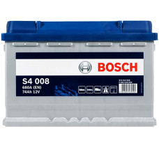 Акумулятор BOSCH 74Ah 680A R+ (правий +) S40 080