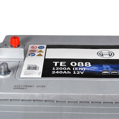 Акумулятор BOSCH EFB 240Ah 1200A L+ (лівий +) D6 (TE0 888)