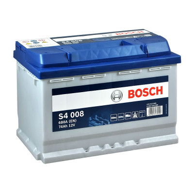 Акумулятор BOSCH 74Ah 680A R+ (правий +) S40 080