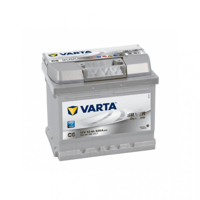 Акумулятор VARTA 52Ah 520А R+ Silver Dynamic (правий +) C6