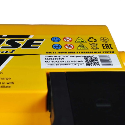Акумулятор FORSE 60Ah 600A L+ (лівий +) (ISTA)