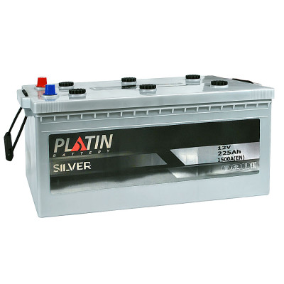 Акумулятор PLATIN Silver 225Ah 1500A L+ (лівий +) MF