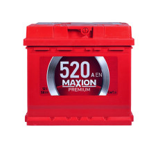 Акумулятор MAXION 50Аh 520A Premium L+ (лівий +) TR L1 (Туреччина)