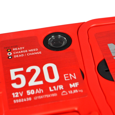 Акумулятор MAXION 50Аh 520A Premium L+ (лівий +) TR L1 (Туреччина)