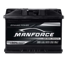 Акумулятор MANFORСE 60Ah 540A R+ (правий +) MF L2