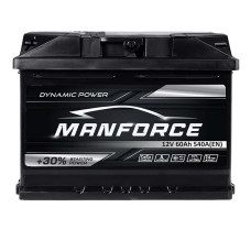 Акумулятор MANFORСE 60Ah 540A L+ (лівий +) MF L2