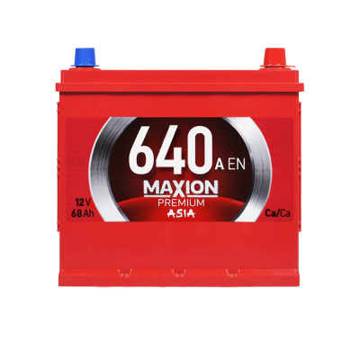 Акумулятор MAXION 68Ah 640A Premium Asia R+ (правий +) D23 (Туреччина) Акумулятор MAXION 68Ah 640A Premium Asia R+ (правий +) D23 (Туреччина)