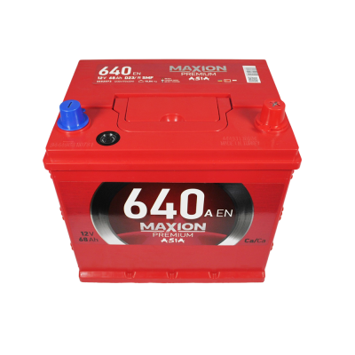 Акумулятор MAXION 68Ah 640A Premium Asia R+ (правий +) D23 (Туреччина) Акумулятор MAXION 68Ah 640A Premium Asia R+ (правий +) D23 (Туреччина)