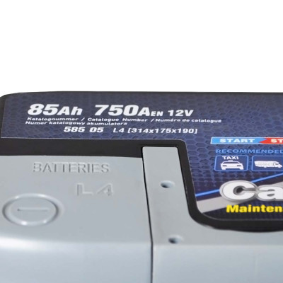 Акумулятор ZAP EFB 85Ah 750A Carbon R+ (правий +) L4 (585 05)