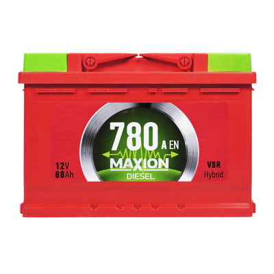 Акумулятор MAXION 88Ah 780A Diesel R+ (правий +) MF L3 (Туреччина)