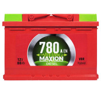 Аккумулятор MAXION 88Ah 780A Diesel R+ (правый +) MF L3 (Турция)