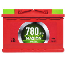 Акумулятор MAXION 88Ah 780A Diesel R+ (правий +) MF L3 (Туреччина)