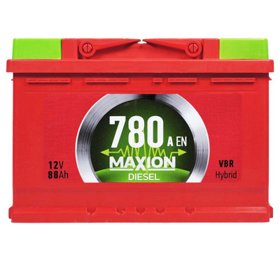 Акумулятор MAXION 88Ah 780A Diesel R+ (правий +) MF L3 (Туреччина)