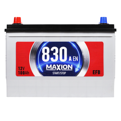 Акумулятор MAXION EFB Asia 100Ah 830A L+ (лівий +) SMF N70 (Туреччина) Акумулятор MAXION EFB Asia 100Ah 830A L+ (лівий +) SMF N70 (Туреччина)