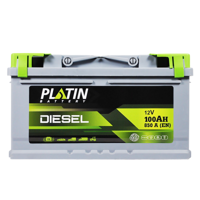 Акумулятор PLATIN 100Ah 850A Silver Diesel R+ (правий +) MF LB4