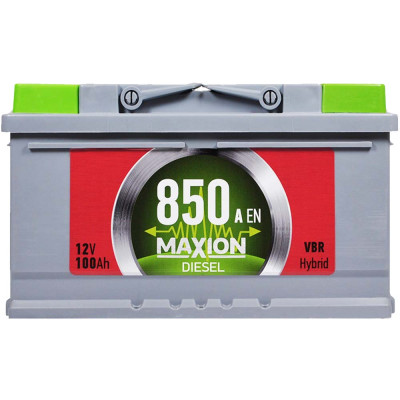Акумулятор MAXION 100Ah 850A Diesel R+ (правий +) MF LB4 (Туреччина)
