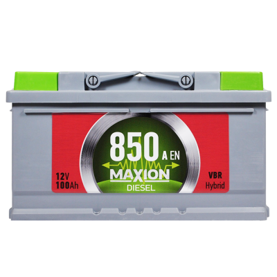 Акумулятор MAXION 100Ah 850A Diesel R+ (правий +) MF LB4 (Туреччина)