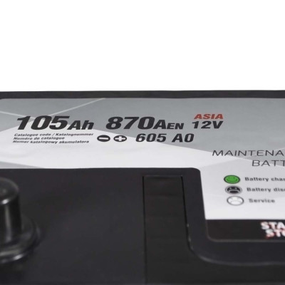 Акумулятор ZAP 105Аh 870А R+ Silver Calcium Asia 605 A0
