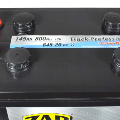 Акумулятор ZAP Truck Freeway 145Ah 800A L+ (лівий +) D4 (645 20)
