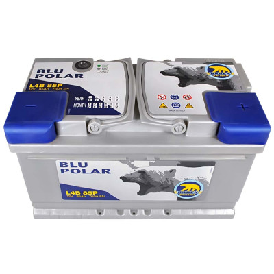 Акумулятор BAREN 85Аh 760А Blu polar R+ (правий +) LB4 (h=175)