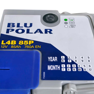 Акумулятор BAREN 85Аh 760А Blu polar R+ (правий +) LB4 (h=175)