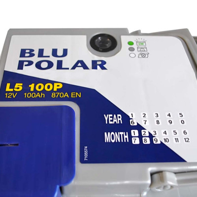 Акумулятор BAREN 100Аh 870А Blu polar R+ (правий +) Акумулятор BAREN 100Аh 870А Blu polar R+ (правий +)