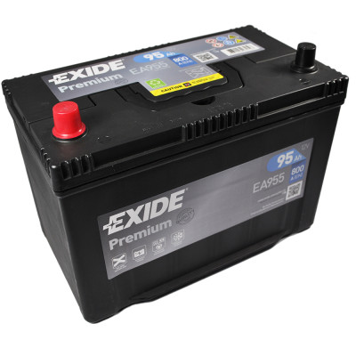 Аккумулятор EXIDE 95Аh 800Ah Premium (EA955) Asia (D31) L+ Аккумулятор EXIDE 95Аh 800Ah Premium (EA955) Asia (D31) L+