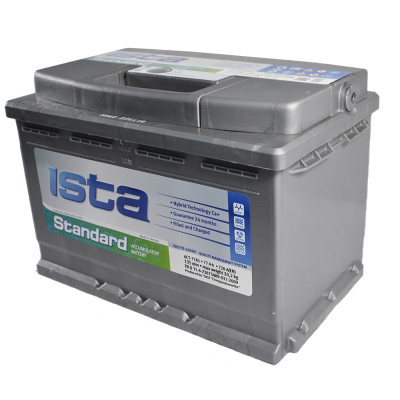 Акумулятор ISTA 77 Аh 720А Standard R+ (L3)