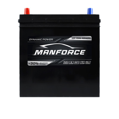 Акумулятор MANFORСE Asia smf (NS40) 45Ah 420A L+ т. к.