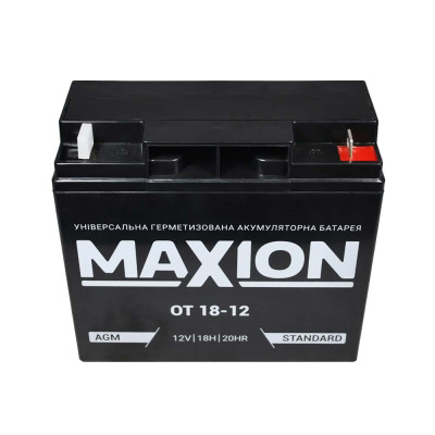 АКБ OT MAXION 12-18 (12V,18Ah) 4шт/ящ