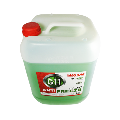 Антифриз MAXION 20L G11 -37°C GREEN