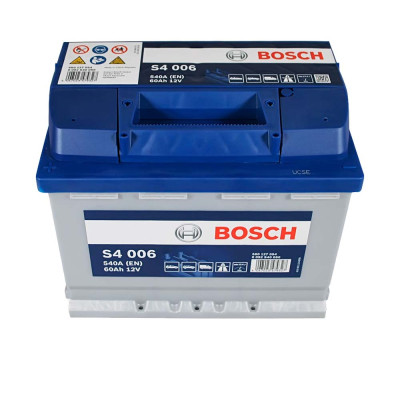 Акумулятор BOSCH 60Ah 540A L+ (лівий +) S40 060